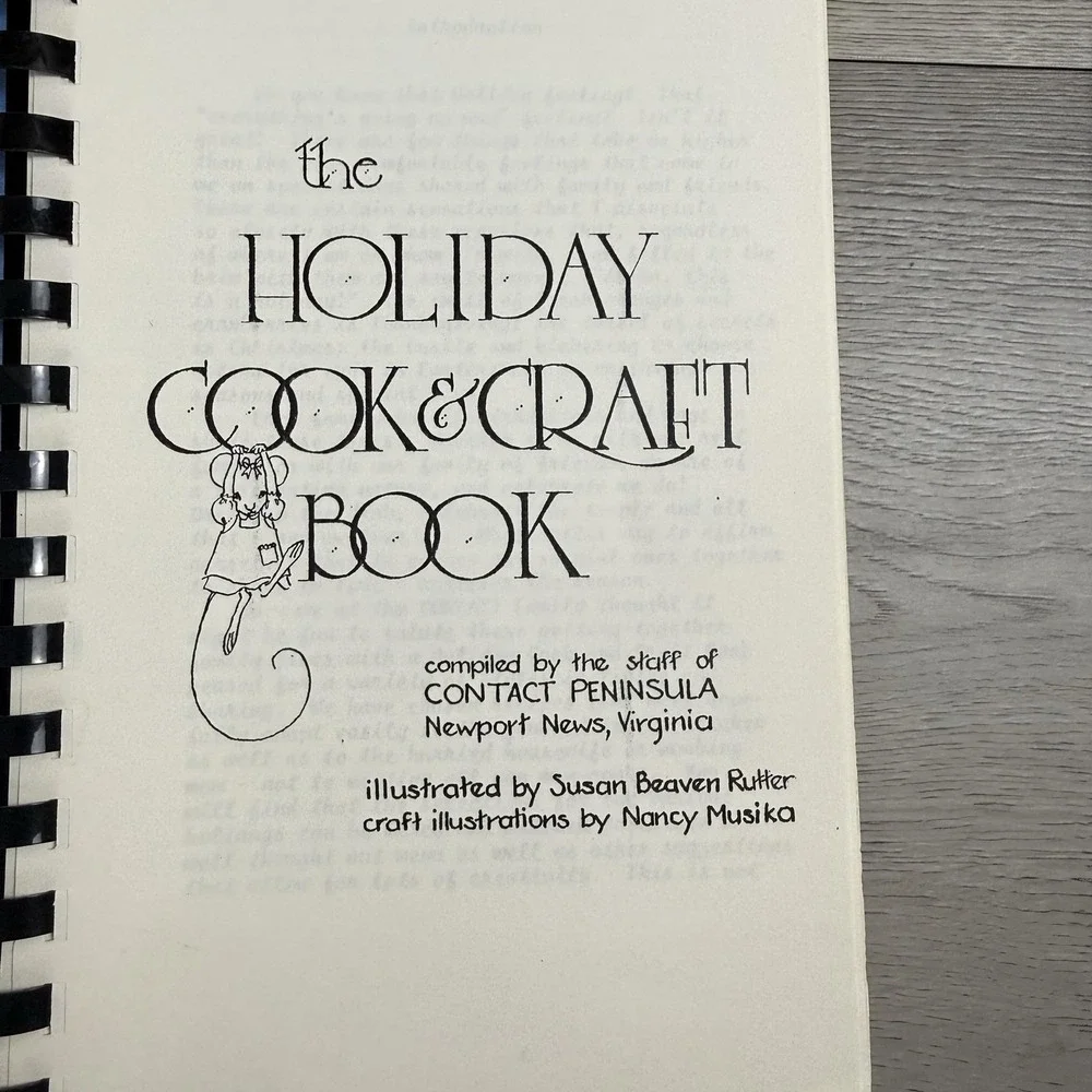 Vintage Virginia Community Cookbooks Lot 6 Sharing Our Best Knightly Knibbles